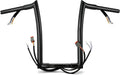 MoKitDora Sportster Dyna Softail Prewired Handlebar 14' Rise Ape Hanger Meathook Bars for Harley 1996-2006 XL Road King FLHR, Black