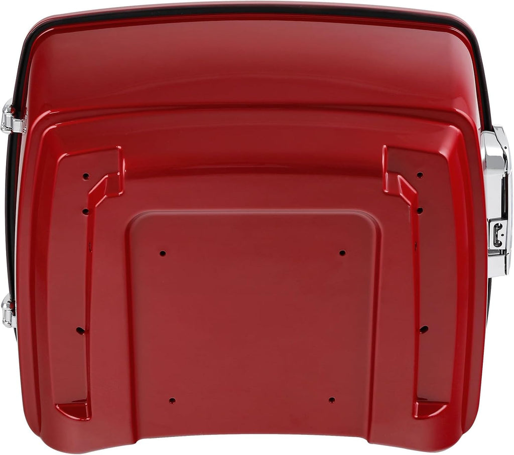 King Trunk Fit For Harley 2014-2025 Touring Road Glide Wicked Red Pack