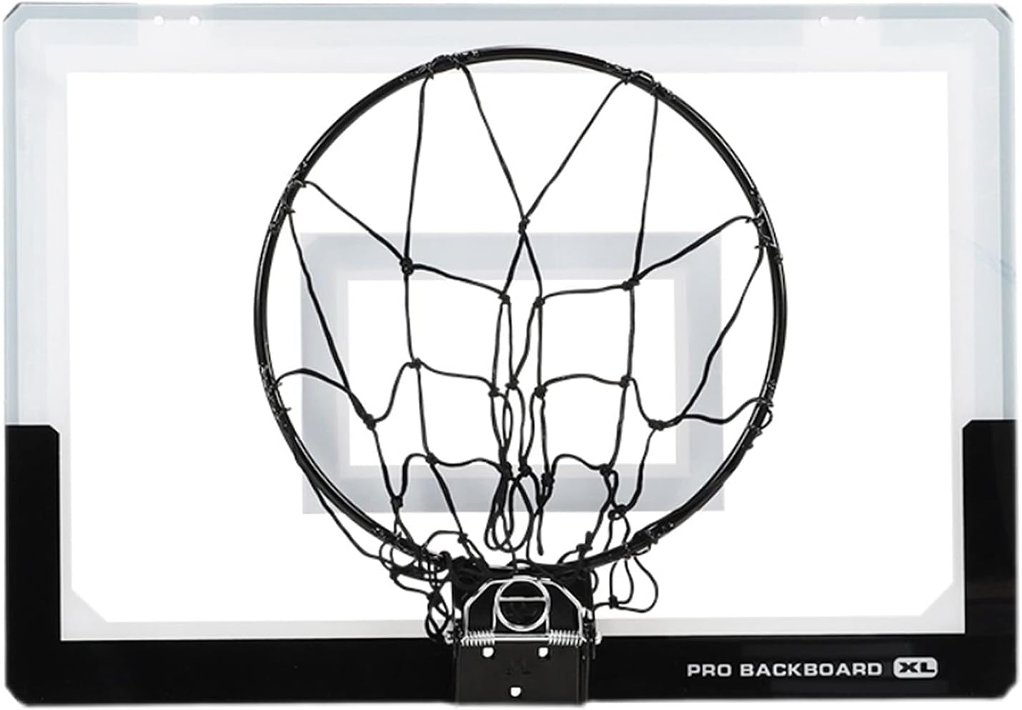 Basketball Rim The Wall-Mounted Basketball Hoop Can Be Folded for Storage, Children's Mini Outdoor Basketball Board (Color : Black, Size : 59x40.5cm)