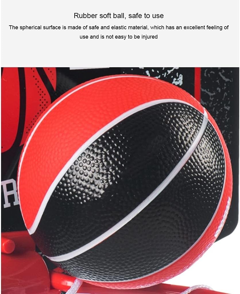 Mini Basketball Hoop-Over The Door Plastic Toy Backboard 8 X 13.4'with Net,Simple Assembly,Hanger Mount Game for Kids Or Adults
