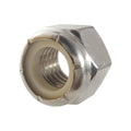 Stainless Steel Nylon Insert Hex Lock Nuts Nylock Thread Size Base 7/16-14 Qty 500 Threaded Fasteners for Mechanical Repair Universal Multi-Purpose Replacement Parts