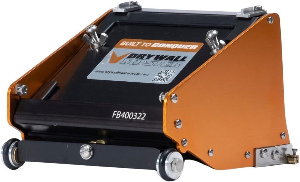 5.5' High Capacity Flat Finishing Box | Drywall Master – Compact Coating Tool with Expanded Mud Capacity – Long-Lasting Tie Rod – Chicago Family Owned