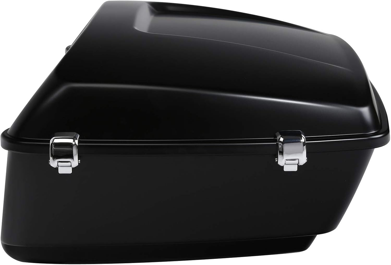 Black Denim 13.7' King Trunk W/Latch Key Fit For Harley Trunk Touring CVO Road King Road Glide Street Glide Electra Glide Ultra Limited 2014-2025