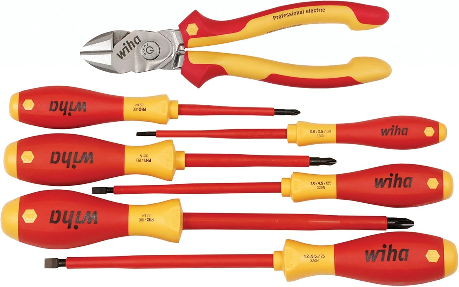 Insulated BiCut SuperCut & Screwdrivers Set, 7 Piece