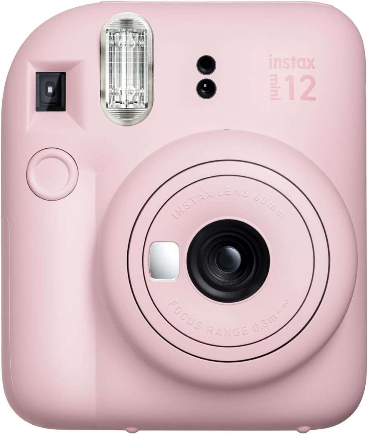 FUJIFILM INSTAX MINI 12 Film Camera Blossom Pink Bundle with Instant Film 20 Photo Sheets with Camera Case and Accessories Ideal Gift for Kids, Teenage Girl & Adults