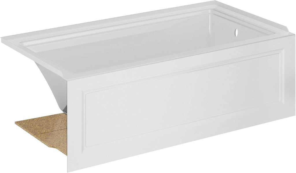 Town Square S 60'x30' Bathtub- Right Drain in White