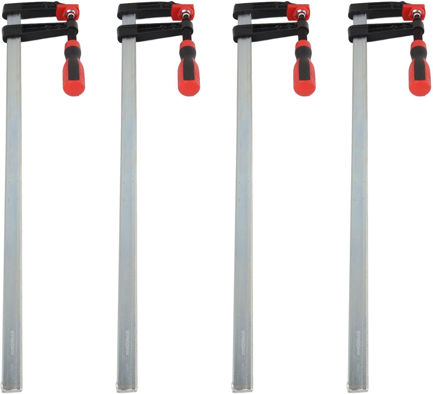 Quick Slide Heavy Duty Woodworking F Clamps Bar Clips for Woodworking Gluing and Splicing Processing 80 * 600mm Hand Tool Kit