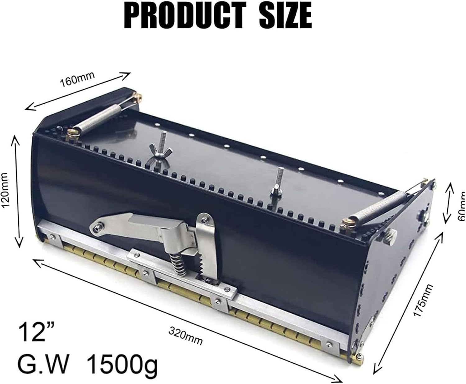 8' /10' /12' Drywall Flat Box Set,with 1060-1650mm Extension Handle,Flat Box Combo Set,Drywall Taping Tools,for Homes/Renovators,12inch