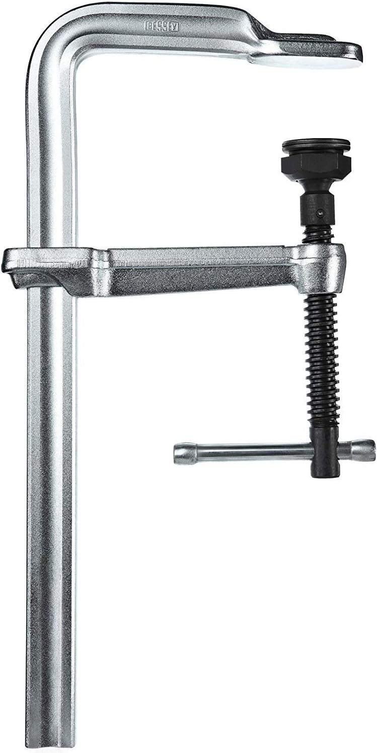 Bessey GSM25 classiX GSM High-Performance Clamp, Silver, 250/140 mm