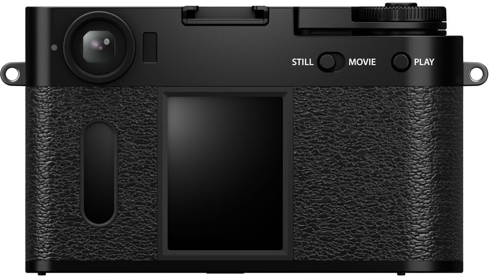 FUJIFILM X Half Premium Compact Digital Camera (Black) Bundle with Fuji INSTAX MINI Link 3 Smartphone Printer (Rose Pink) + Instax Mini Film + 64GB Memory Card + Flexible Tripod + Cleaning Kit + More