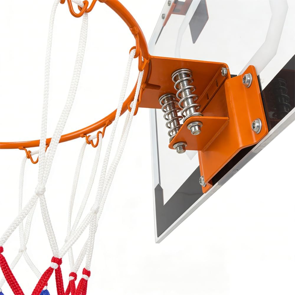 Premium Over-the-Door Mini Basketball Hoop for Indoor Play, Durable Backboard and Adjustable Rim for Home Office or Dorm Use