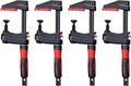 BESSEY GK15 6' GearKlamp 4-PK - Unique Clamping Solution for Tight Spaces