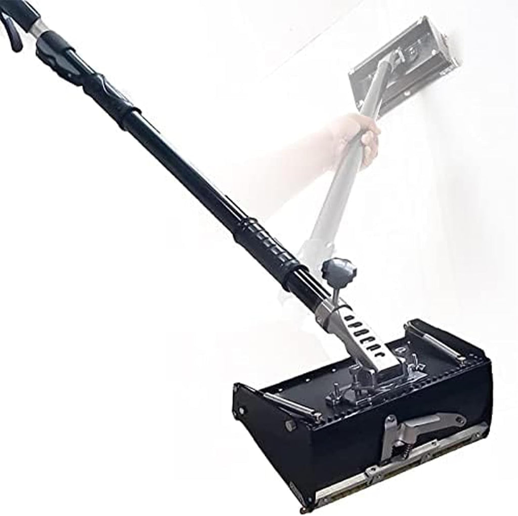 Professional Drywall Finishing Kit - 8/10/12 Inch Tools with Large Capacity Putty Cans & Adjustable Handle (106-165 cm) - Perfect for Home Renovation & Repair