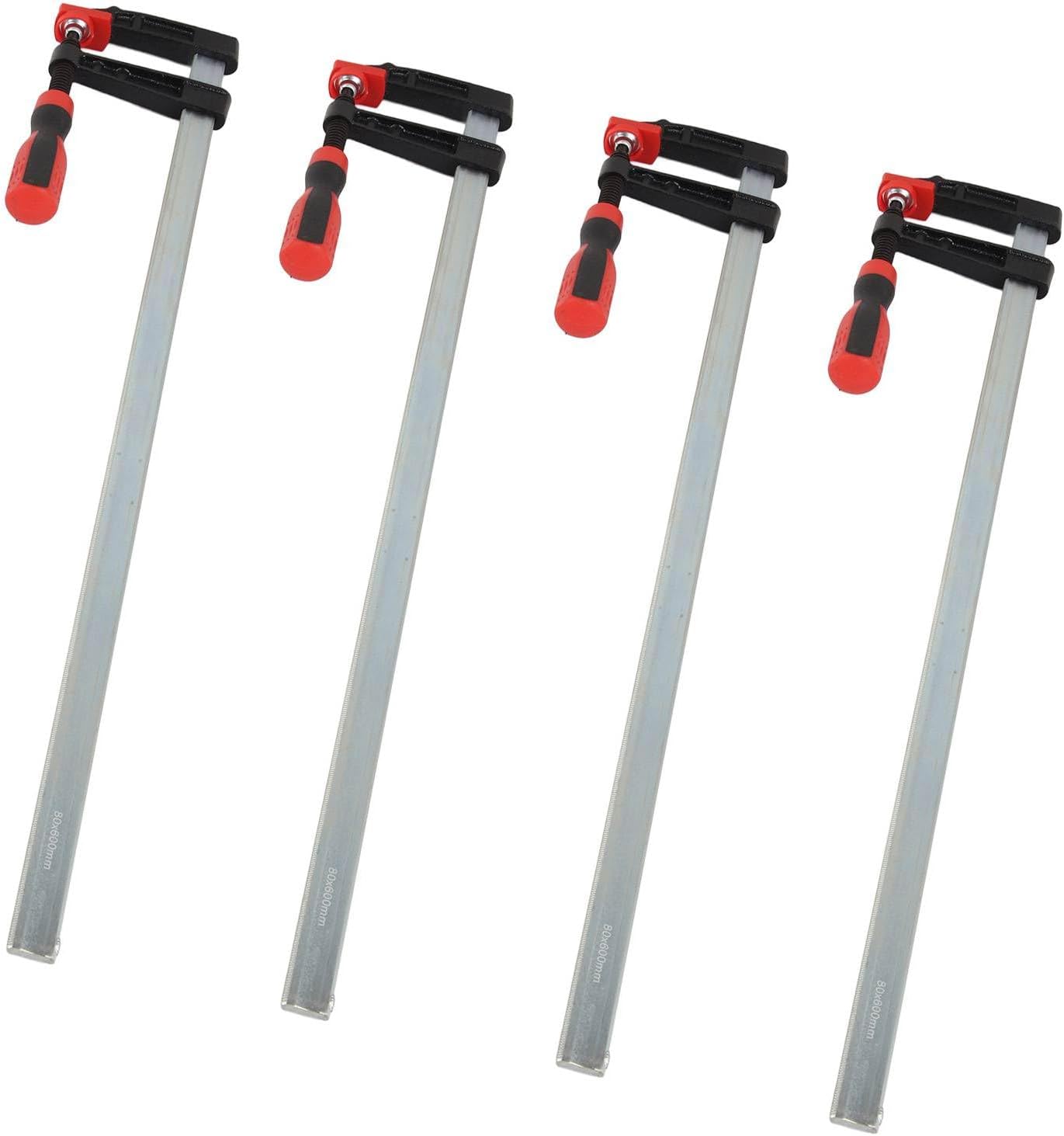 Quick Slide Heavy Duty Woodworking F Clamps Bar Clips for Woodworking Gluing and Splicing Processing 80 * 600mm Hand Tool Kit