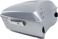 TCMT King Motorcycle Trunk Box W/Latches Keys Fit for Harley 2014-2025 Touring CVO Road King Road Glide Street Glide Electra Glide Ultra Limited Pack Barracuda Silver