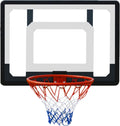 Mini Basketball Hoop, Portable Wall-Mounted Basketball Hoop, Suitable for Basketball Backboard Shooting Trainer for No. 1-7 Basketball