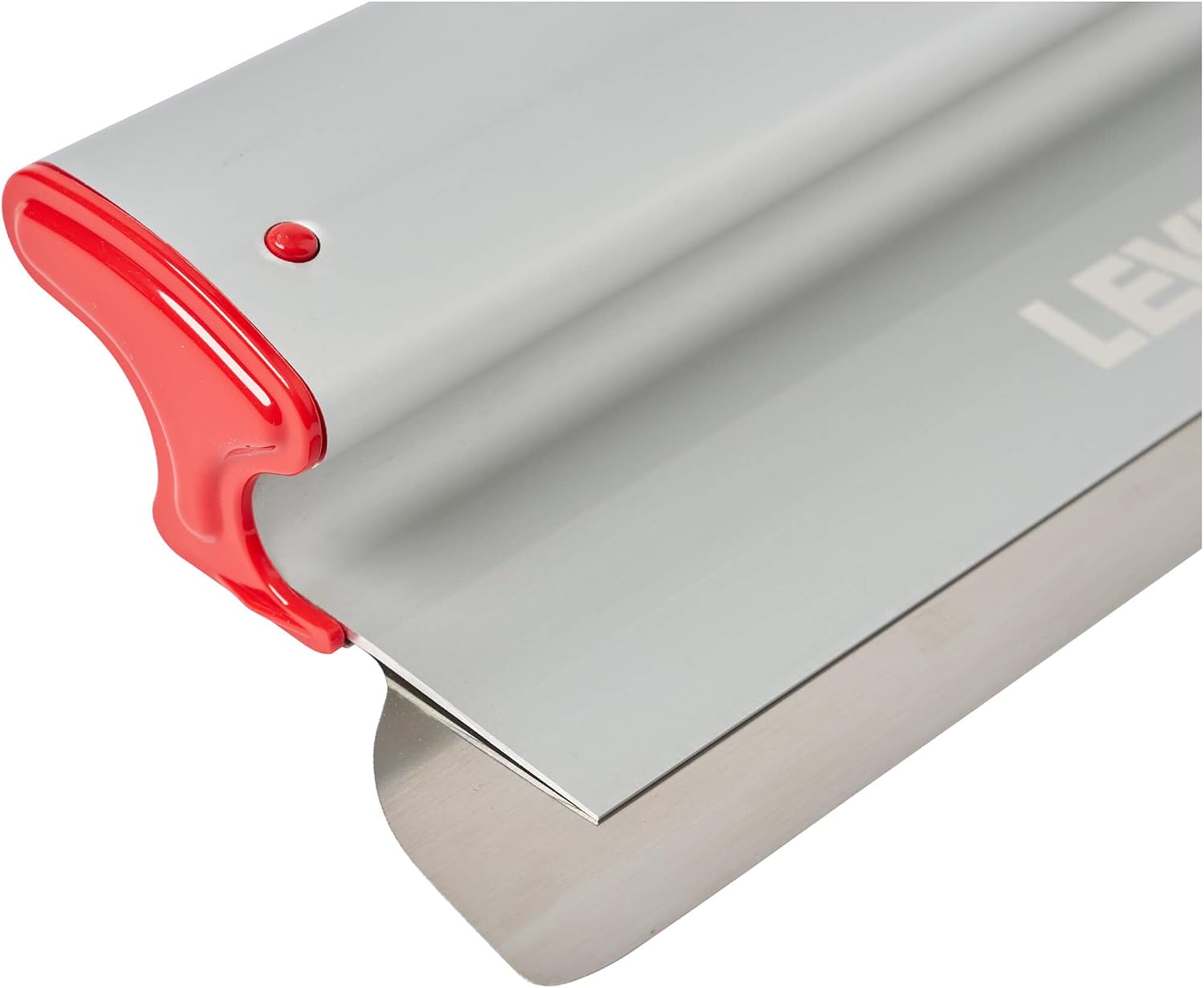 LEVEL5 Skimming Blade Combo, 14' Blade + 38.5' - 63' Extension Handle | Smoothing/Knockdown Drywall Knife | Extruded Aluminum & European Stainless Steel Construction | High-Impact End Caps | 5-423