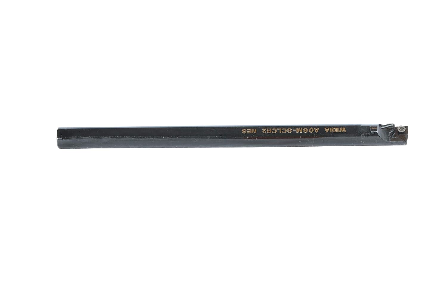 WIDIA A06MSCLCR2 A-SCLC S-Style Screw Clamp Boring Bar for Positive Inserts, -5° Angle, Steel, 0.375' Shank Diameter, Right, 6' Length