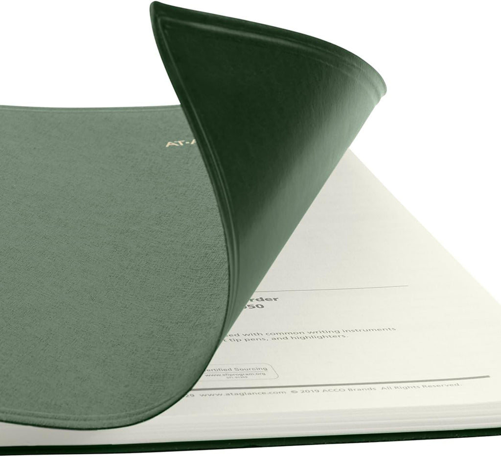 AT-A-GLANCE 2025 Appointment Book Planner, Weekly & Monthly, 8-1/2' x 11', Large, Quarter-Hourly, DayMinder, Gray (GC5200725) (Pack of 12)