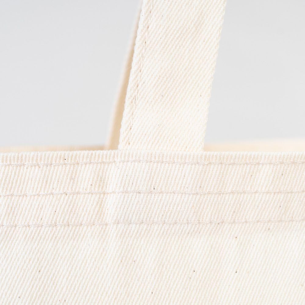Pack of 10/50/100 Custom Canvas Tote Bags with Logo – Reusable Bags for Business Branding Events