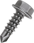 Malco BT143P Bit-Tip Drill and Tap Screws 3000 Pack - 3/4-Inch - Point #3 - Hex Washer Head