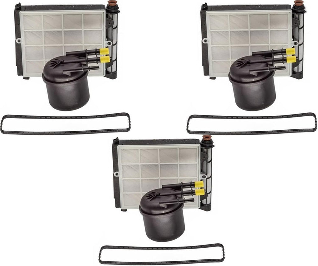 Replacement Parts For 2017-2023 F250 6.7L Ford Powerstroke HC3Z9N184B Fuel Water Filter Kit 3 Pces Kit