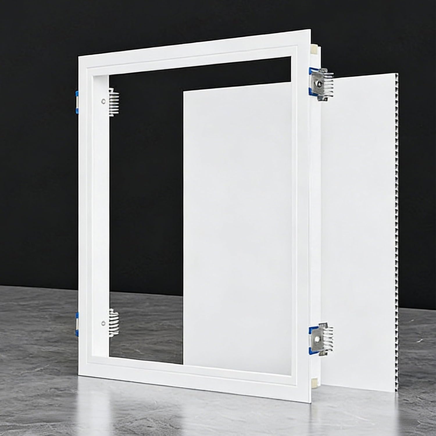 Roof Access Hatch, Access Doors, Plastic Access Panel, Concealed Touch Latches, for Wall/Ceiling, for Versatile Emergency Access Gate(60cm/23.6in)