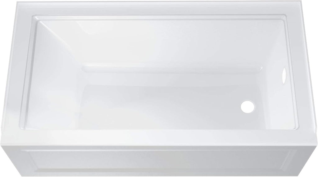 Town Square S 60'x32' Bathtub- Right Drain in White
