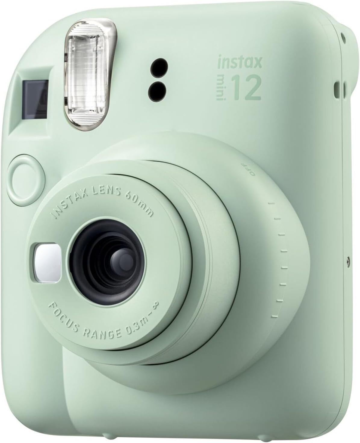 FUJIFILM INSTAX MINI 12 Film Camera Mint Green Bundle with Instant Film- 80 Photo Sheets with Camera Case and Accessories Ideal Gift for Kids, Teenage Girl & Adults