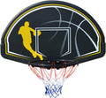Basketball Rim 原文 Wall-Mounted Mini Basketball Hoop. Indoor and Outdoor Basketball Hoops for Adults and Children, Solid Iron Ring, Save Space 112x72cm