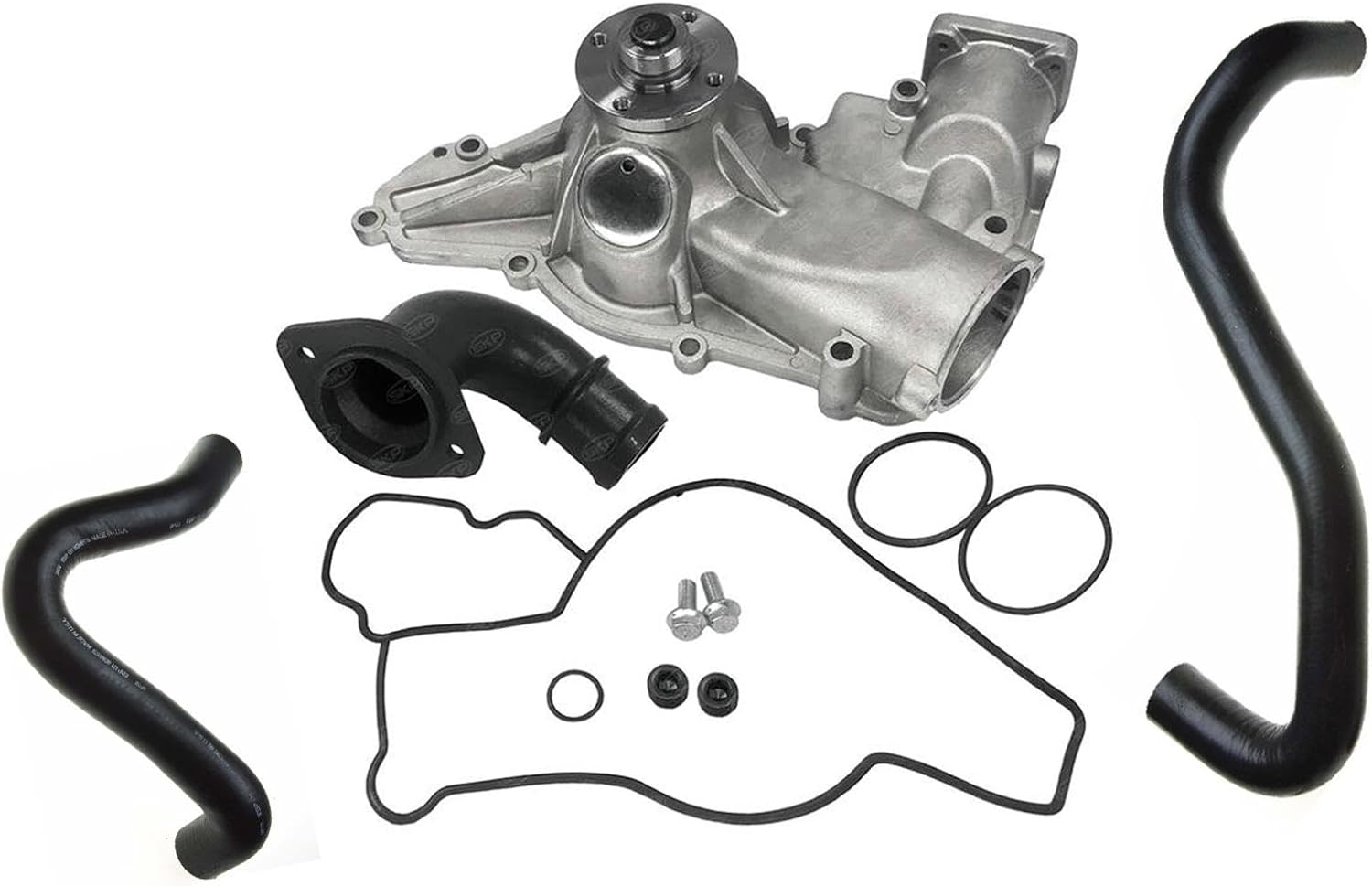 Water Pump Upper Lower Hoses Replacement Part For Ford Powerstroke Diesel 7.3L From 04/29/01-03