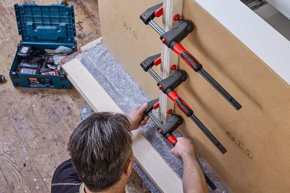 BESSEY GK15 6' GearKlamp 6-PK - Unique Clamping Solution for Tight Spaces