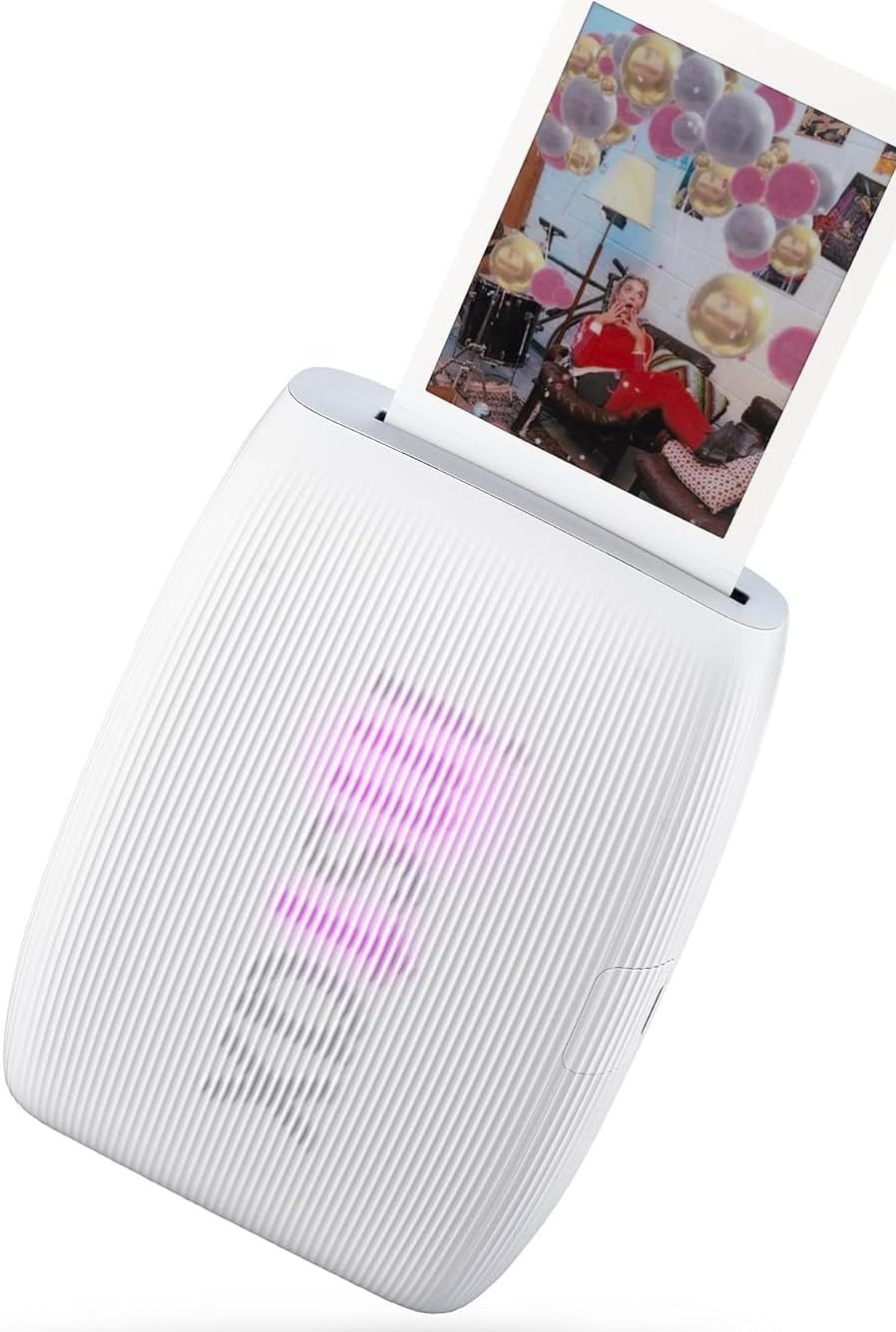 Fujifilm INSTAX Mini Link 3 Smartphone Printer with INSTAX Mini Instant Film and Sunshine Microfiber Cleaning Cloth... (8 Twin Pack (160 Sheets), Clay White)