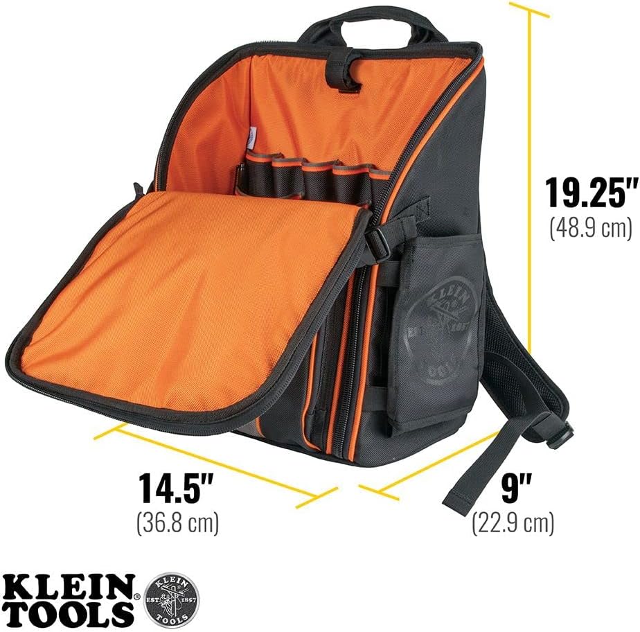 Klein Tools Tradesman Pro Tool Station Backpack and 6-in-1 Multi-Bit Screwdriver/Nut Driver
