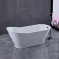 67 in. Melun Freestanding Bathtub White