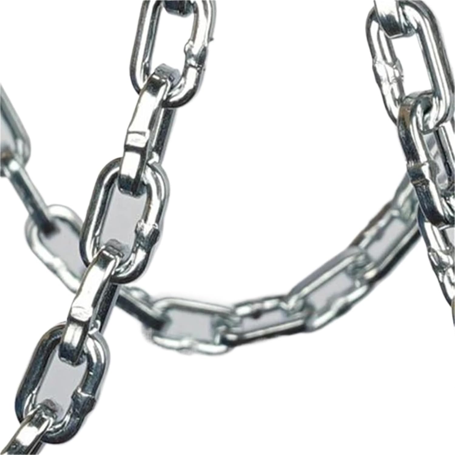 Basketball Net 4pcs Basketball Net Replacement for Hoop, Standard Braided Chain, Heavy Duty for Outdoor