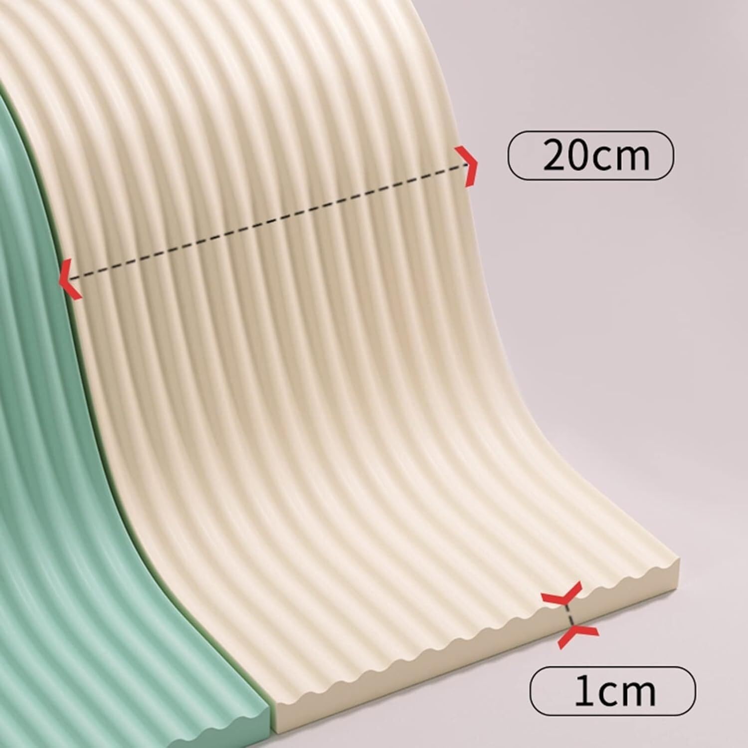 Garage Wall Protector，Self Adhesive Foam Sheets，Car Parking ProtectorSponges Edge Protector,Wall Corner Guard For Parking Garages, Anti-Collision Sponge Edging Warehouse Edge Protectors, 1cm Thick Cor