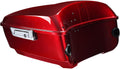 TCMT 13.7' King Motorcycle Trunk Box W/Latch Key Fit For Harley 2014-2025 Touring CVO Road King Road Glide Street Glide Electra Glide Ultra Limited Velocity Red Sunglo