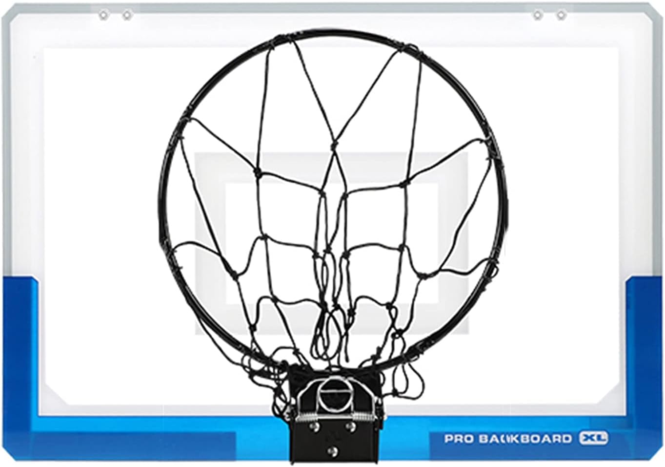 Basketball Rim The Wall-Mounted Basketball Hoop Can Be Folded for Storage, Children's Mini Outdoor Basketball Board (Color : Blue, Size : 59x40.5cm)