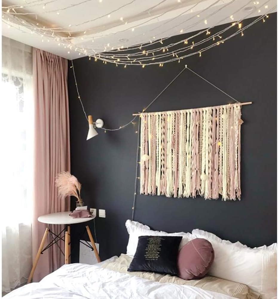 Macrame Wall Hanging Boho Hand Woven Tapestry Handmade Macrame Wall HangingMacrame Tapestry Boho Wall Decor Textile Wall Hanging Chic Bohemian Home Geometric Art Decor