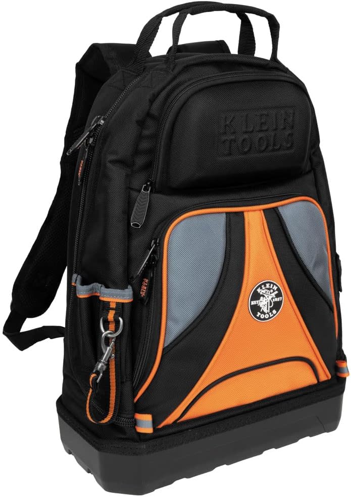 Klein Tools Backpack with 39 Pockets, Nut Driver Set, Made in USA, 3-Inch Hollow Shaft, 7-Piece