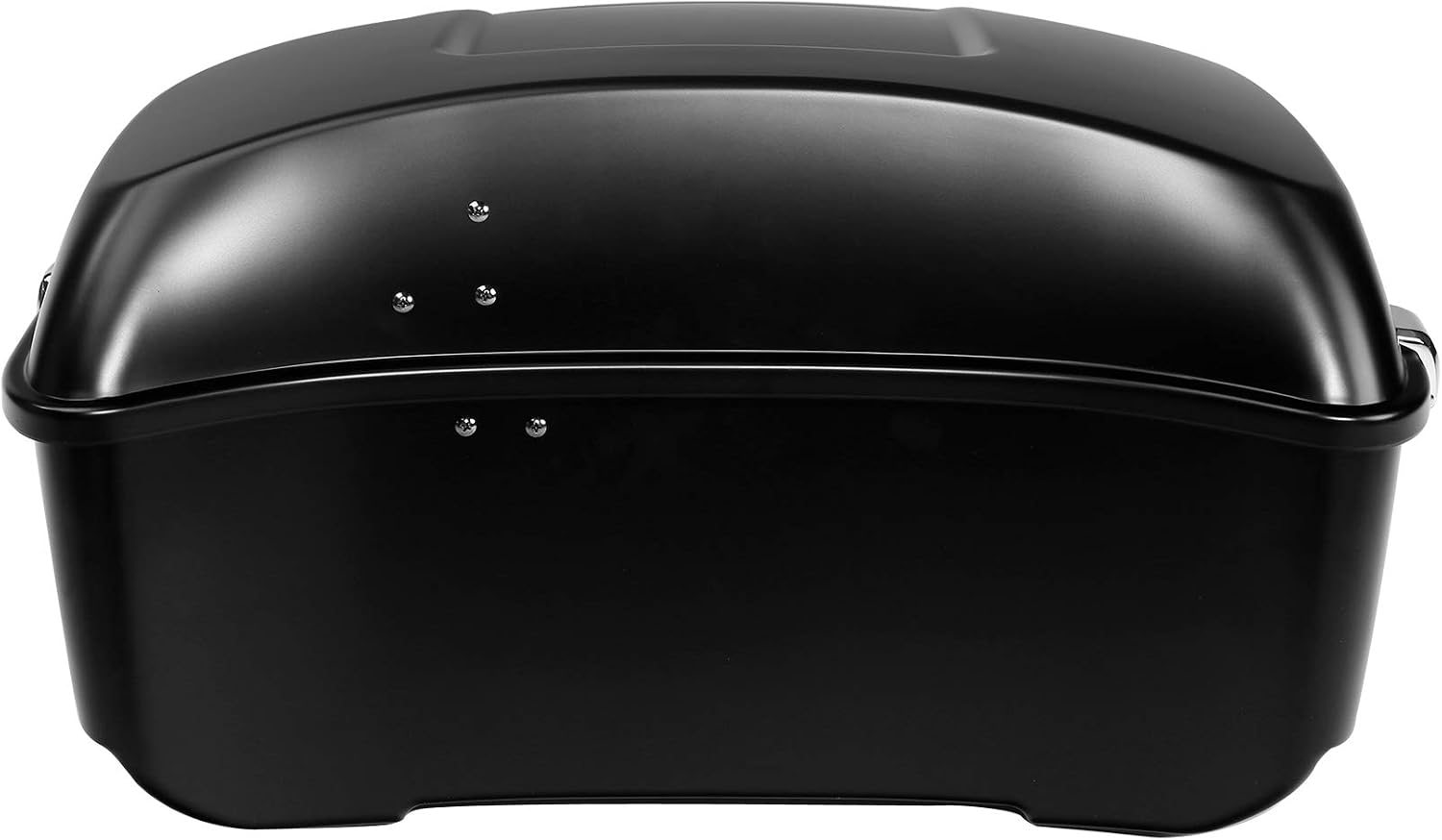 Black Denim 13.7' King Trunk W/Latch Key Fit For Harley Trunk Touring CVO Road King Road Glide Street Glide Electra Glide Ultra Limited 2014-2025