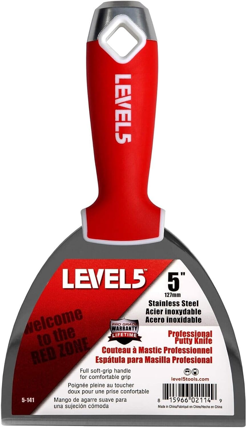 CONTRACTOR'S Hand Tool Set W/Bag - Premium Joint, Taping, & Specialty Knives, Mixer, Jab Saw, Mud Pan + Free Bag | 5-681