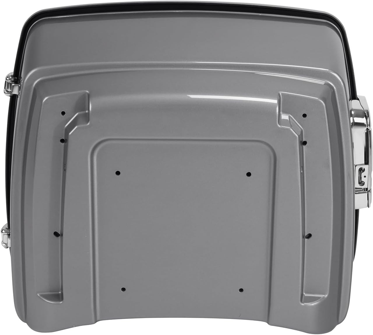 TCMT King Motorcycle Trunk Fit for Harley Touring 2014-2025 CVO Road King Road Glide Street Glide Electra Glide Ultra Limited Pack Dark Platinum Pinstripe