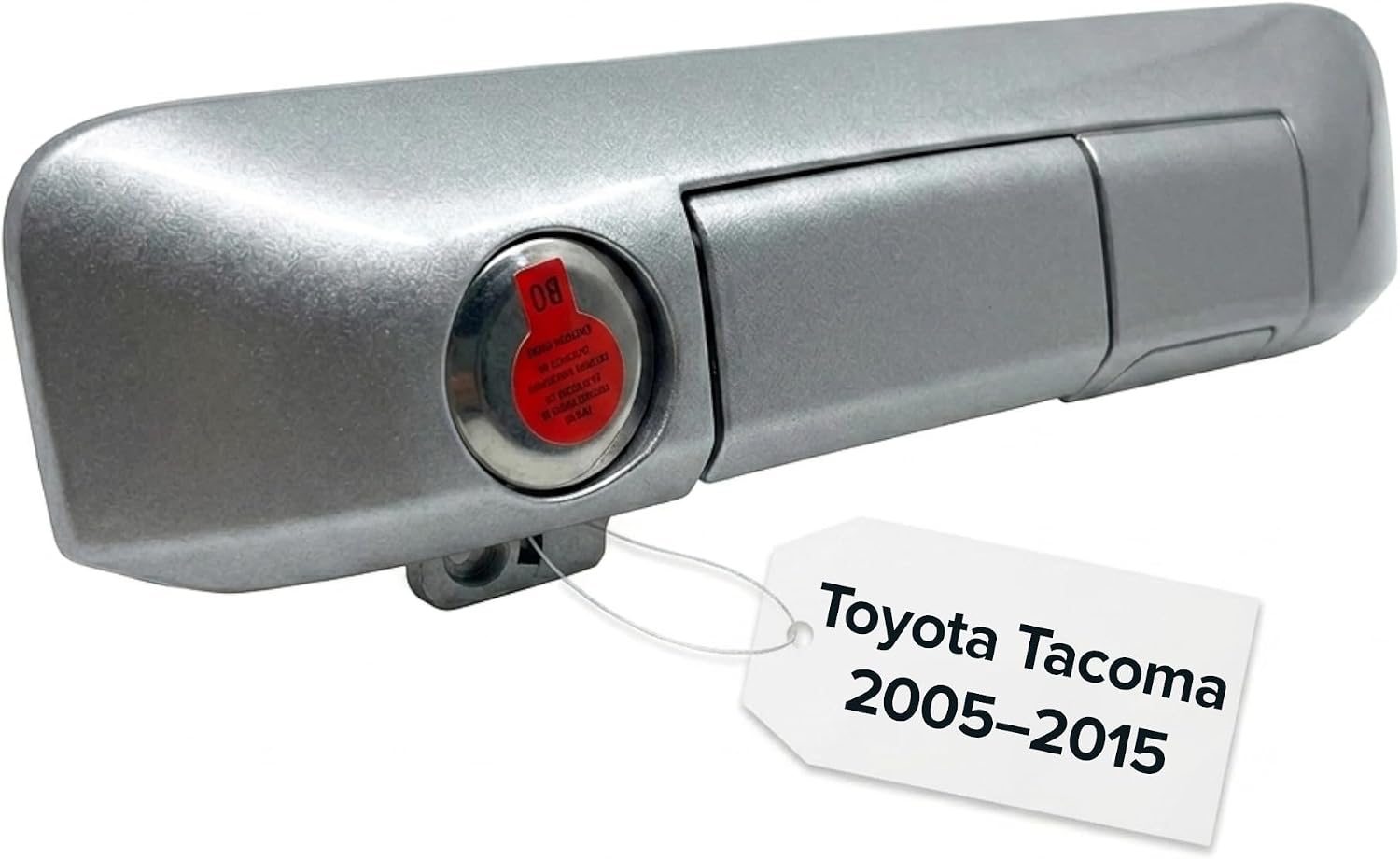 Pop & Lock PL5408 Toyota Tacoma Tailgate Lock 2005–2015 – Manual Anti-Theft Tailgate Lock, Bolt Codeable, Easy Install (Silver Sky Metallic)