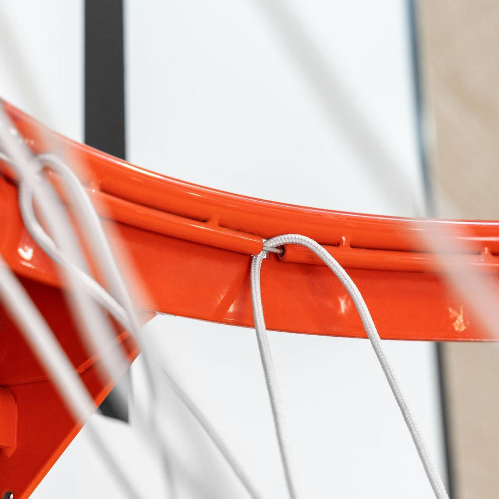 FORZA Heavy-Duty Flex Basketball Hoop | Spring Loaded and Ultra-Durable Hoop & Net | Suitable for Dunking [Indoor or Outdoor Use]