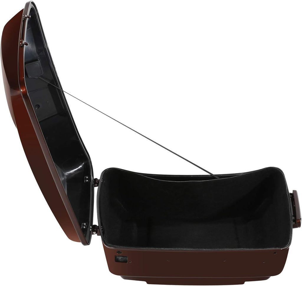 13.7' King Trunk W/Latch Key Fit For Harley Touring 2014-2025 CVO Road King Road Glide Street Glide Electra Glide Ultra Limited Pack
