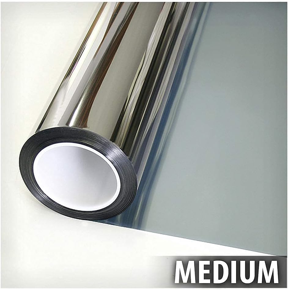 BDF EXS35 Exterior Window Film Glare and Sun Control Reflective Silver 35 (Medium) - 60in X 50ft