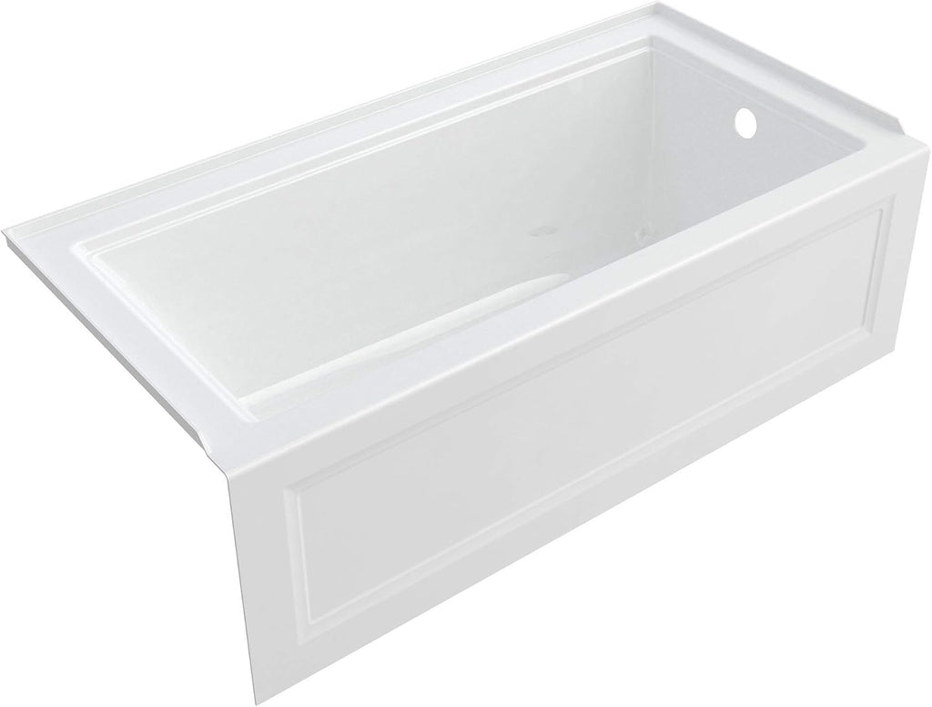 Town Square S 60'x30' Bathtub- Right Drain in White