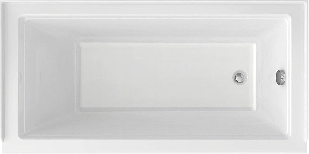 Town Square S 60'x30' Bathtub- Right Drain in White